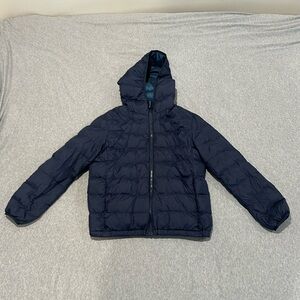 UNIQLO Boys Blue Puffer Jacket